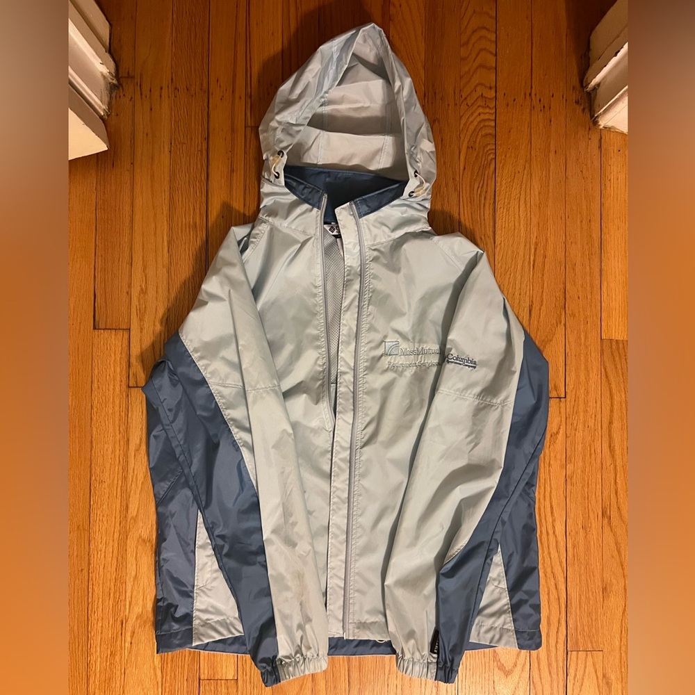 Columbia Lightweight Rain Jacket w/ Packable Hood